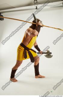 15 2019 01 SIMON HAHN STANDING POSE WITH SPEAR